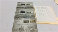Civil War Stamp Sheets KCG