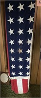 5' X 9 1/2' 48 STAR AMERICAN FLAG