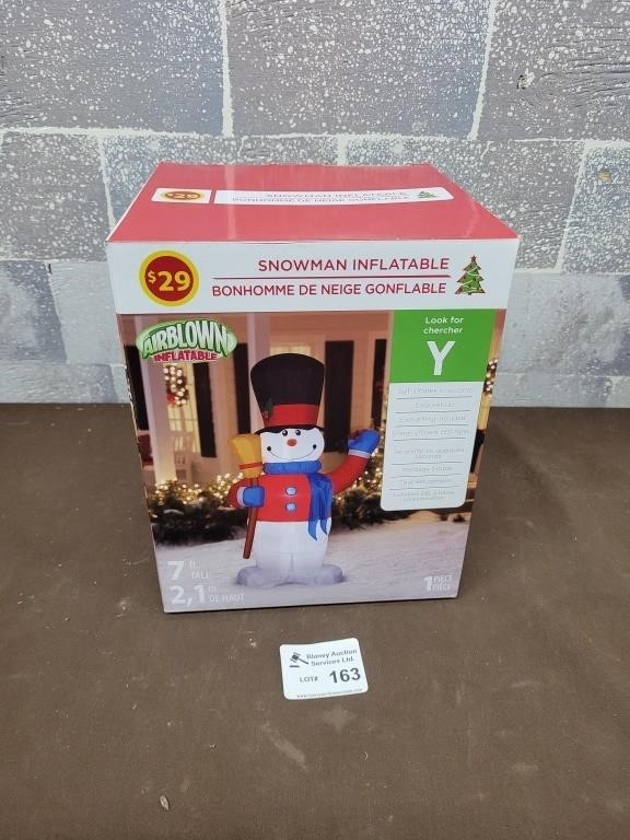 Snowman Inflatable (unopened)