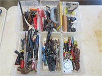6 Tubs of Tools