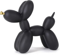 Cute Dog Statue, Black