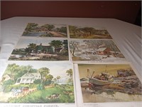 Currier & Ives + Anrne Jensen Prints