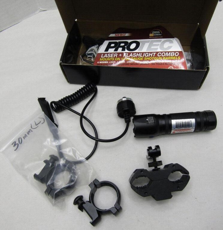 Protec Laser/Flashlight for12 Gauge Shotgun