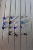 Glass beads and charms lot