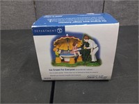 Department 56 Ice Cream for Everyone New in Box