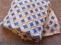 Blue and White "Star" Quilt