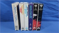 6 Star Trek VHS Tapes