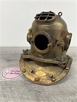 Small replica steampunk divers helmet