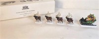 Department 56 "Sleigh & Eight Tiny Reindeer"