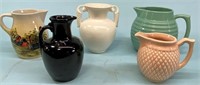 5 - Stoneware Pitchers & Vases