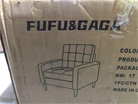 FUFU&GAGA Sofa Chair, Dark Grey