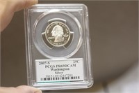 PCGS Graded Silver Quarter