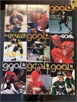 9 Goal hockey magazines