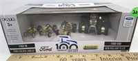 Golden Ford/NH 100 years of tractor, 4 pc set