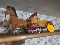 Horse and Cart Décor