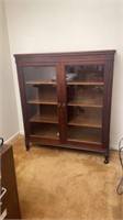 Antique Barrister Bookcase 4 foot wide, 54 inches