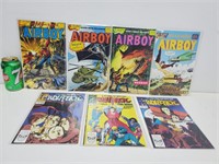 7 bandes dessinées des années 80, dont Airboy,