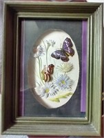 Framed butterfly papercraft