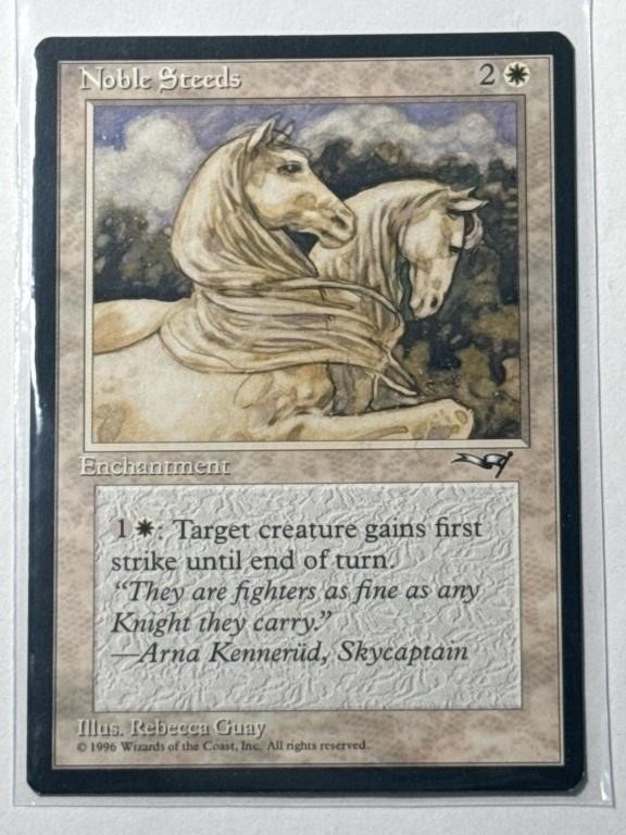 Magic the Gathering MTG Noble Steeds 11b!