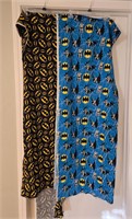 2 Large Pieces of Batman Fabric