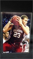 Oklahoma sooner autographed picture