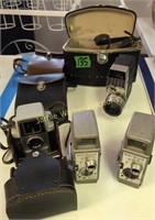 Vintage Camera Lot Bell & Howellzoomatic,