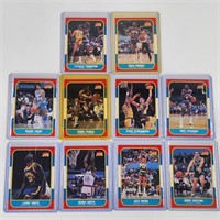 1986 FLEER BASKETBALL CARDS NO. 101 - 110