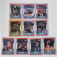 1986 FLEER BASKETBALL CARDS NO. 71 - 80