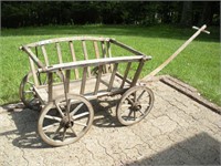 Antique Goat Wagon  45 inches long