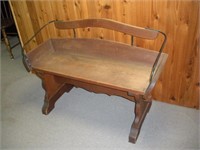 Vintage Buggy Seat Bench  43 inches long