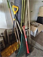 Yard Tools And Rug