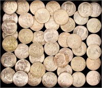 Coin 48 Kennedy 40% Silver Half Dollars 1965-1969