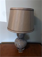 Bombay Company Ceramic Oriental Flower Lamp