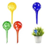 4PCS 6 x 2.5 in Plant Watering Globes  Colorful Gl