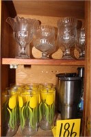 glasses including "lemonade glass set"