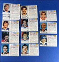 1983 Esso NHL contest cards