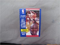 1991 Fleer HOF Michael Jordan Basketball Card