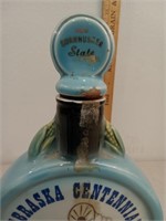 Nebraska Centennial decanter 1867-1967