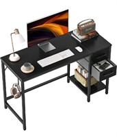 CubiCibi Home Office Computer Desk with Drawers, 4