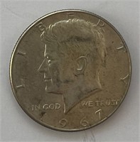 1967 Kennedy Half 40% Silver
