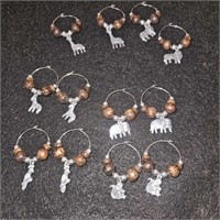 unique animal earrings 6 sets