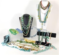 Large Mix Costume Jewelry: Necklaces, Earrings