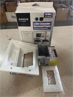 Sanus Cable Concealer Recessed Power