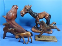 Wooden Horses, Cast Horses