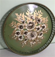 Flower Painted Tray