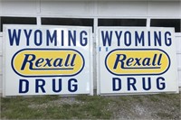 2 - WYOMING REXALL SIGN