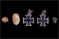 Military Pins & Firefighter Badge