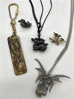 Lot of Miniature Assorted Dragon Goods