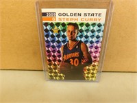 2009 Stephen Curry Prism rookie card