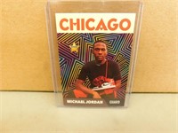 Michael Jordan Air Jordan Ones rookie promo card